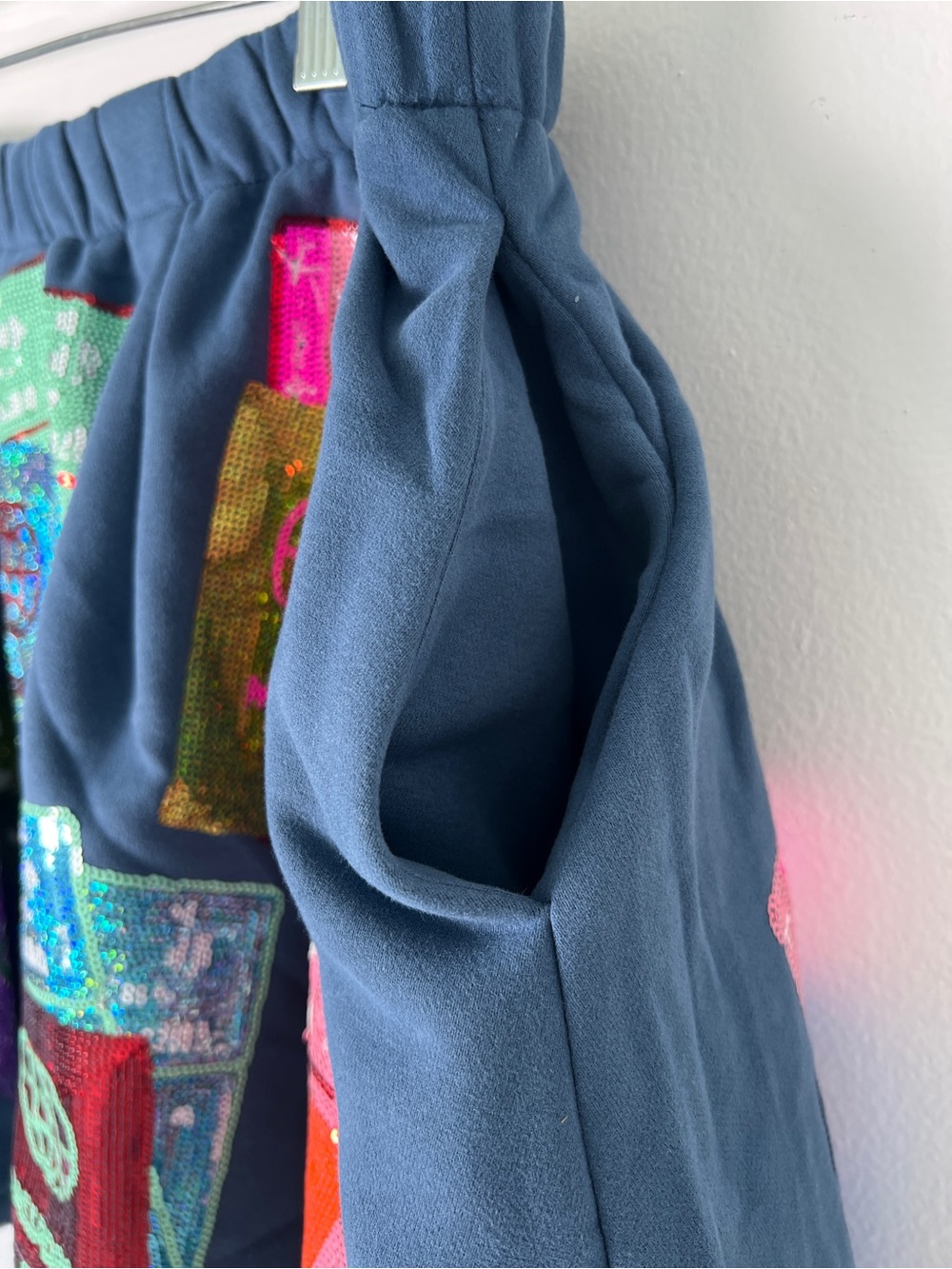 QUEEN OF SPARKLES Blue Passport Skort - Picture 6 of 7